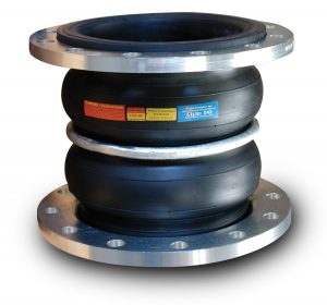 Rubber Expansion Joints - Model 242 Molded Double-Sphere Expansion Joint