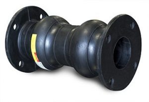 Rubber Expansion Joints - Model 262R Molded Wide Double Arch Expansion Joint for Plastic/FRP Piping Systems