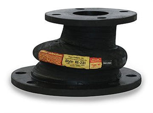Rubber Expansion Joints - Model RE-231 Eccentric single wide-arch expansion joint